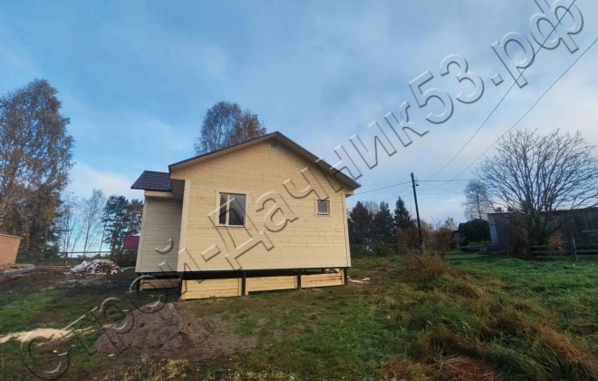 4 каркасный дом д–149, 10x7.5 м, 66 м², республика карелия, пряжинский район, посёлок матросы (2)